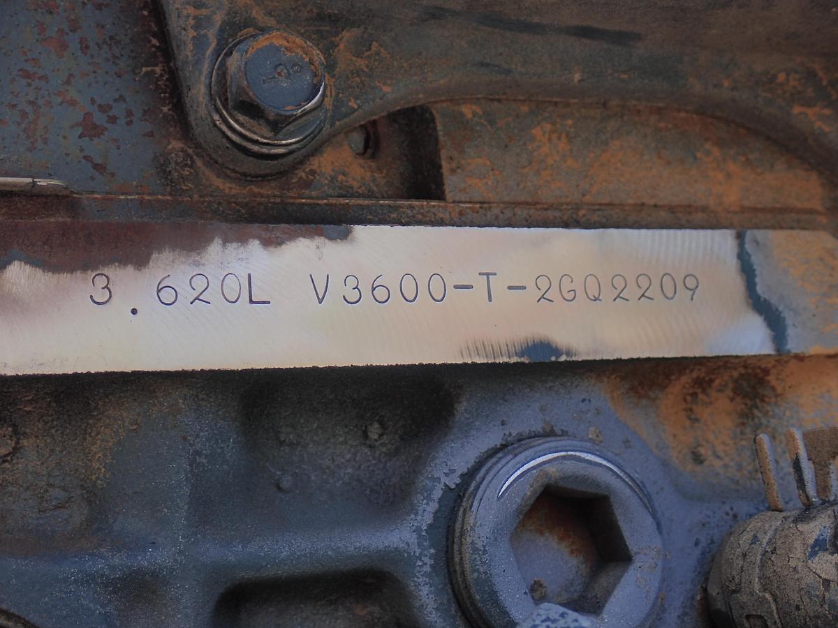Used Kubota V3600-T-ET02 Diesel Power Unit