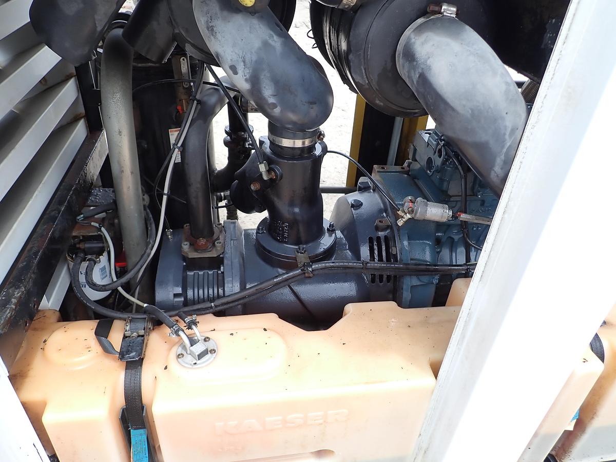 Used 2011 Kaeser M57 210 CFM Air Compressor SKID MOUNTED