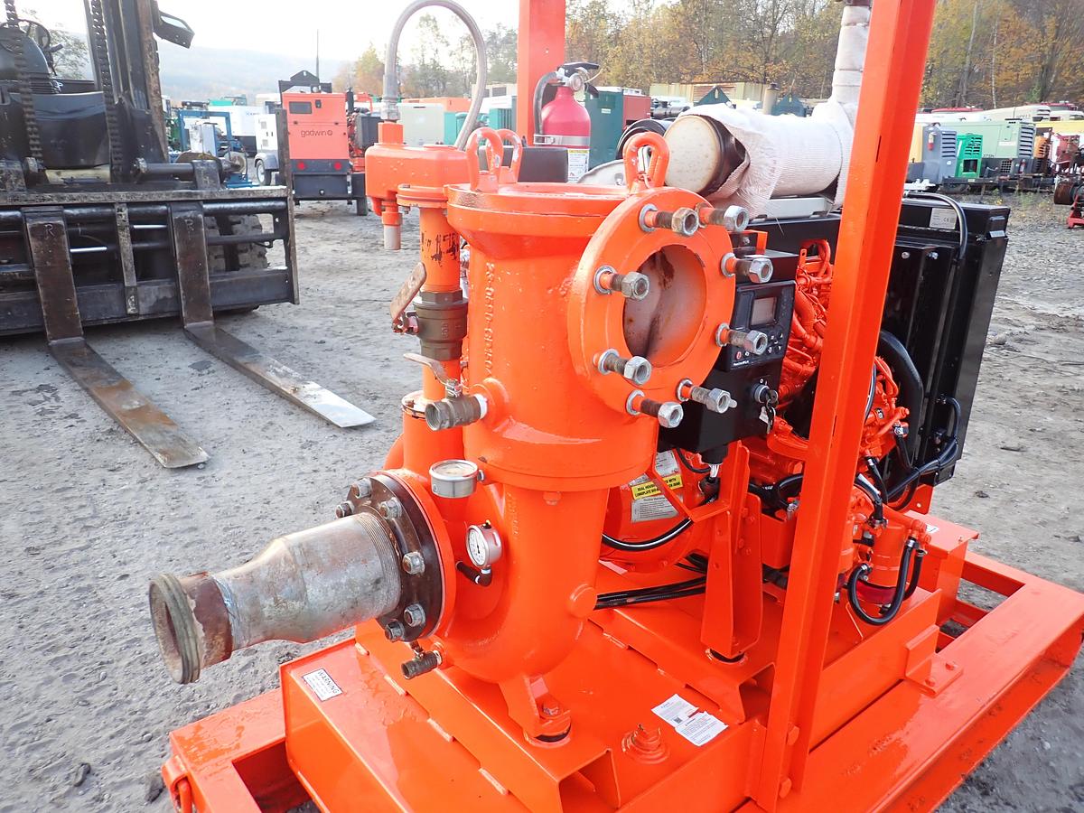 Used 2023 Godwin SD150M 6" Water Pump 134 HOURS!