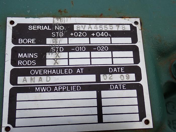 Used 2009 Detroit Diesel 8V71T MILITARY