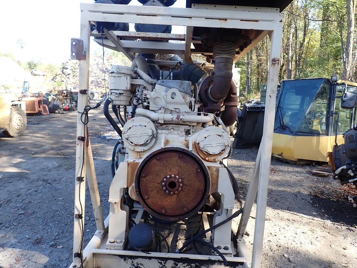 Used 2011 CAT C18 Twin Turbo Diesel Engine POWER UNIT 800 HP
