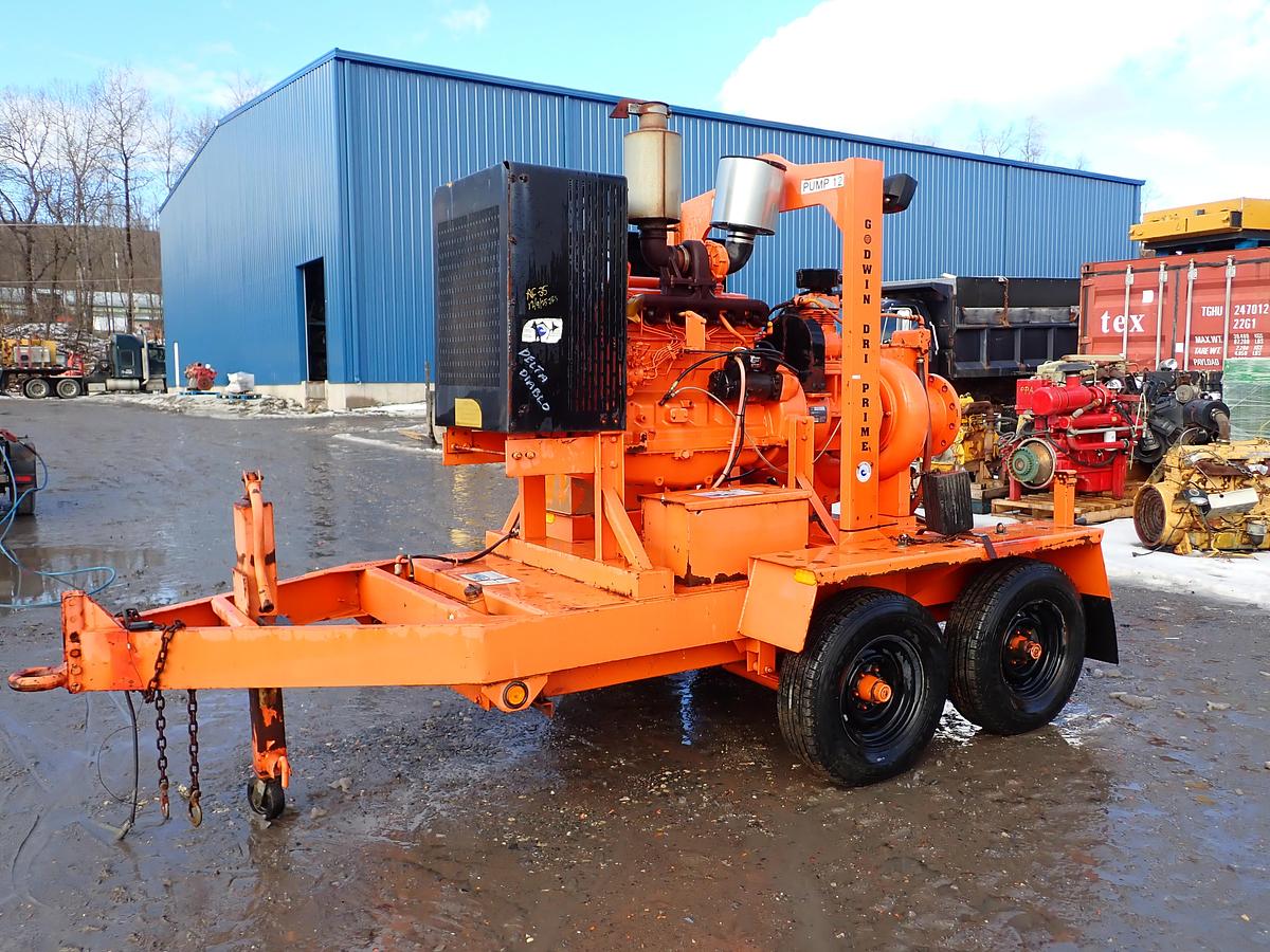 Used 2002 Godwin CD250 10" Water Pump LOW HOURS!