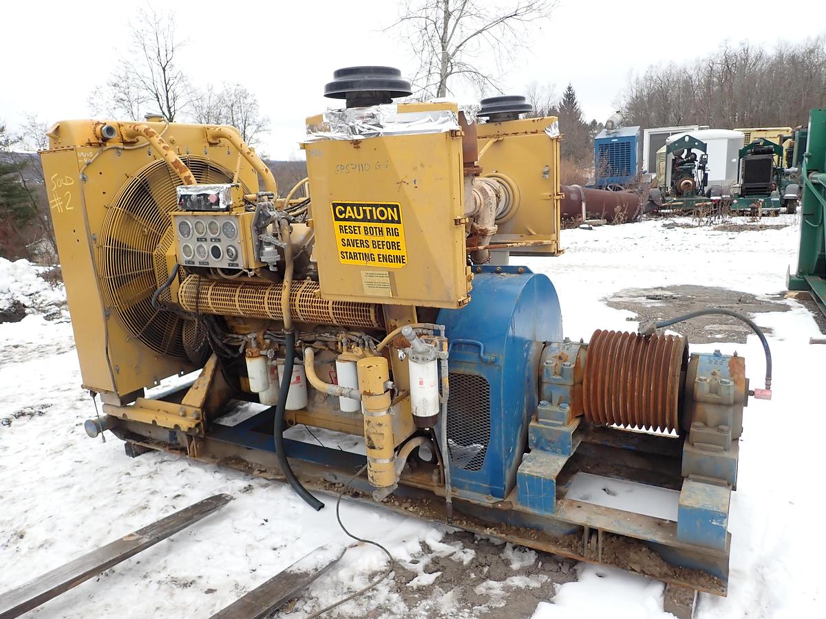 Used 2001 CAT 3412E Diesel Engine POWER UNIT! AR 156-7211