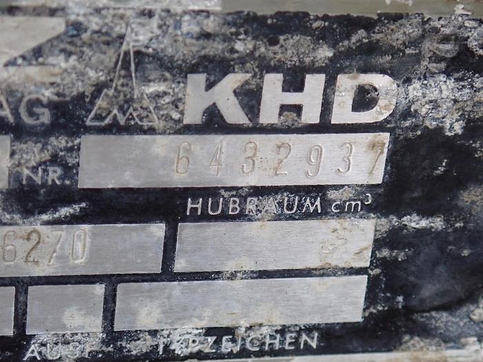 Used DEUTZ F6L912 Diesel Power Unit w/ PTO Clutch