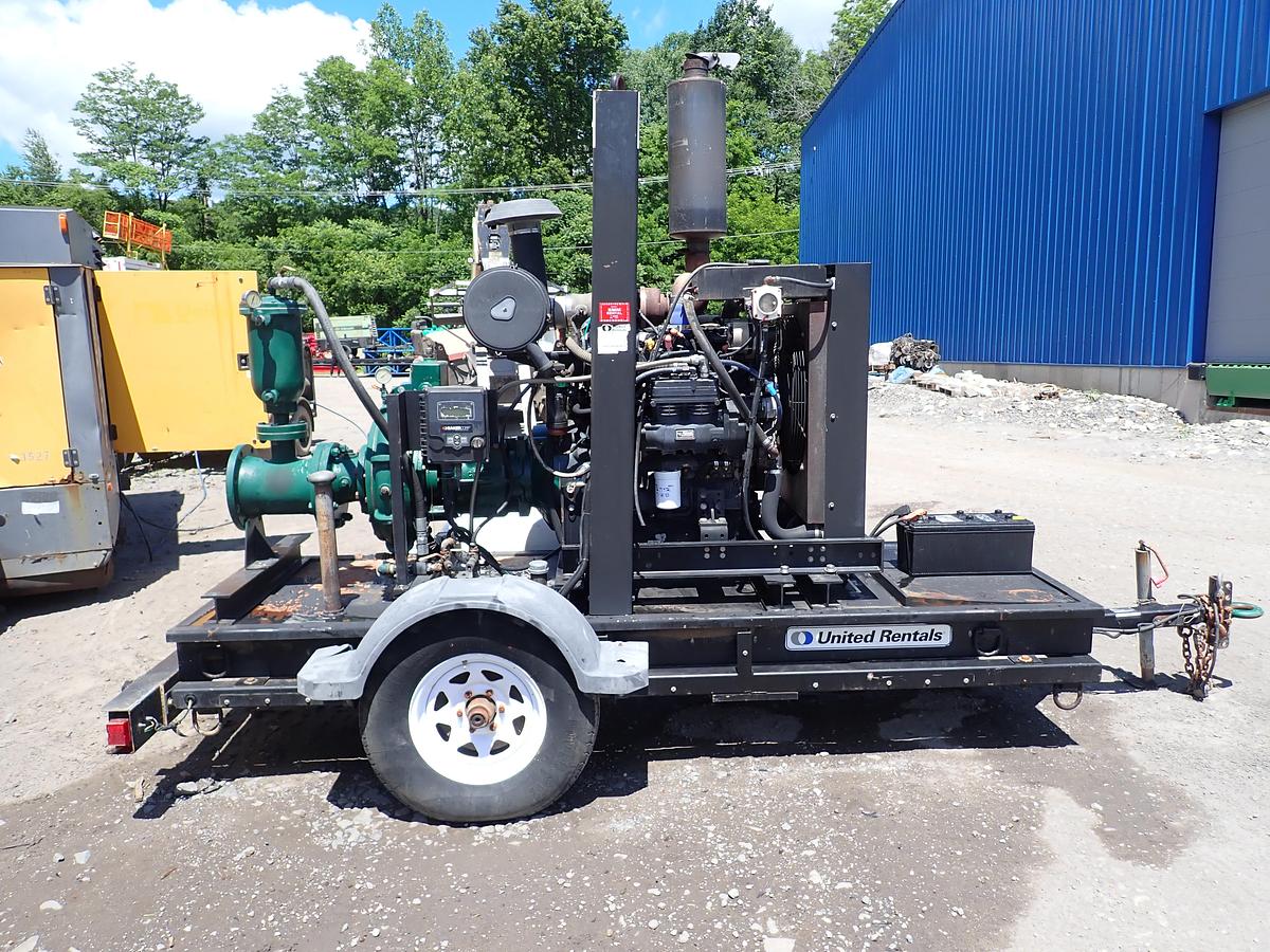 Used 2012 Cornell 4HC-EM18DB 8x4 High Pressure Water Pump