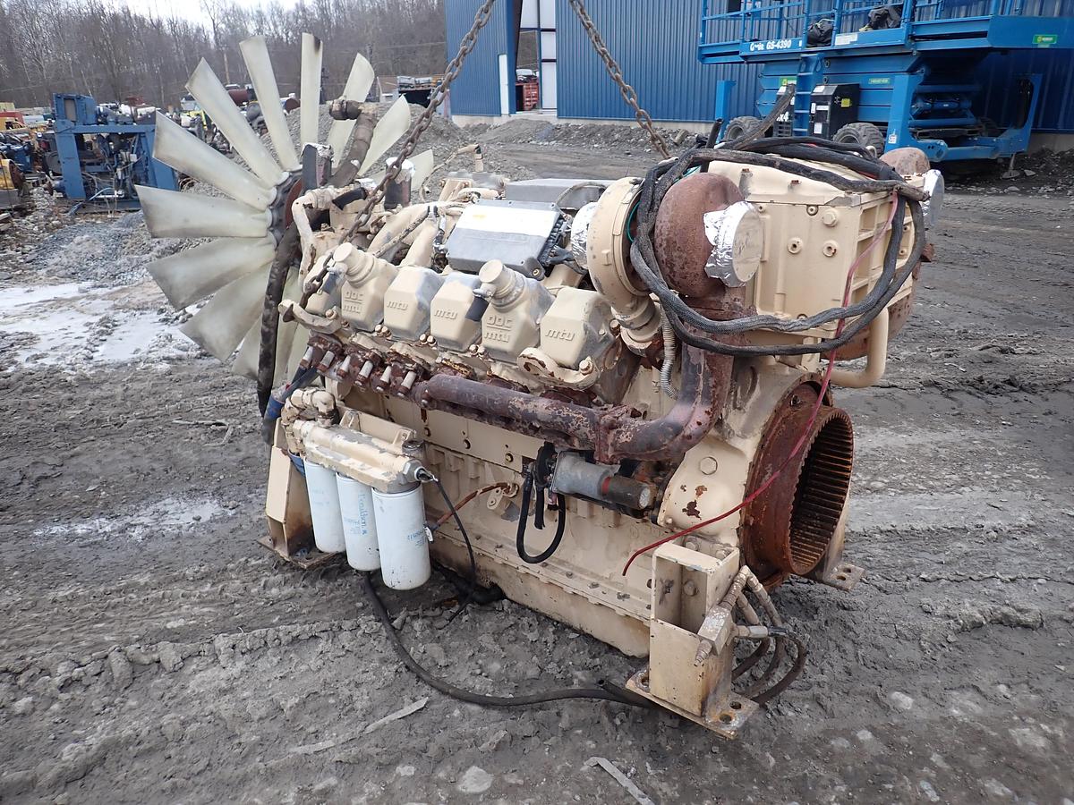 Used 2009 MTU 12V2000 Diesel Engine LOW HOURS