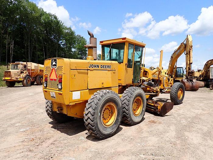 Used 1990 John Deere 772BH Motor Grader ALL WHEEL DRIVE! SUPER CLEAN! 772B Scarifier
