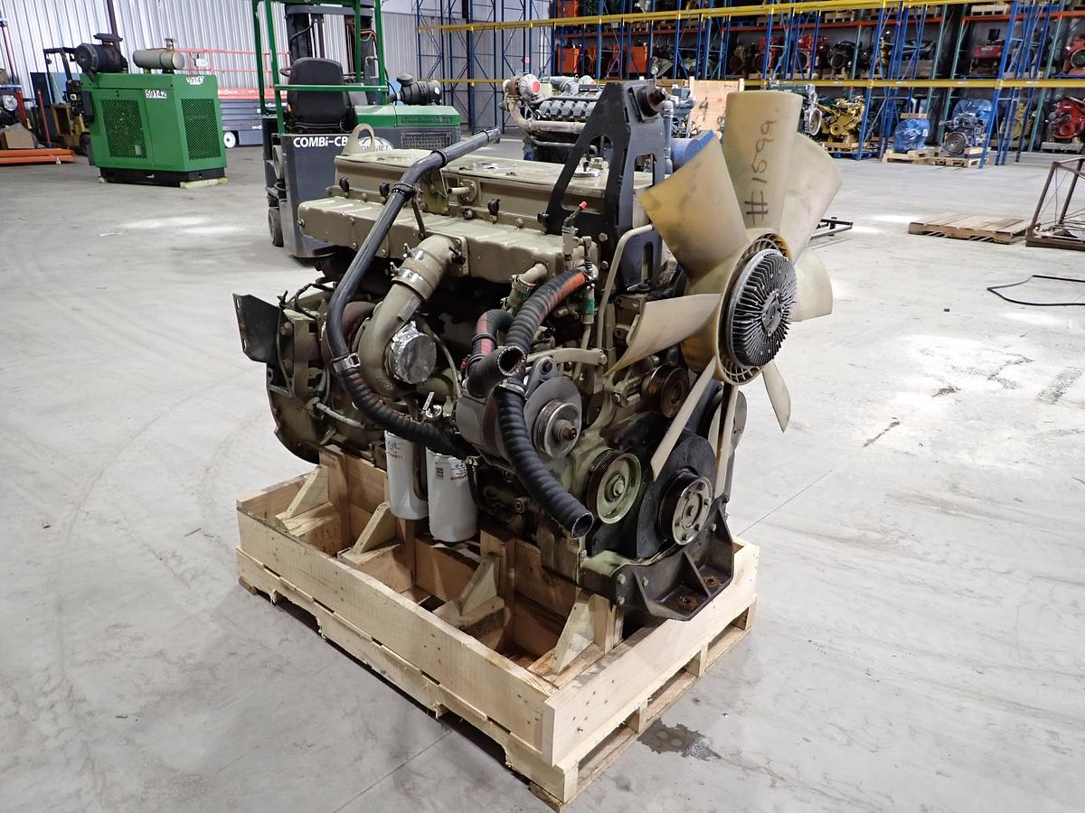 Used 1989 Cummins LTA10-300 Diesel Engine w/ JAKE BRAKE 