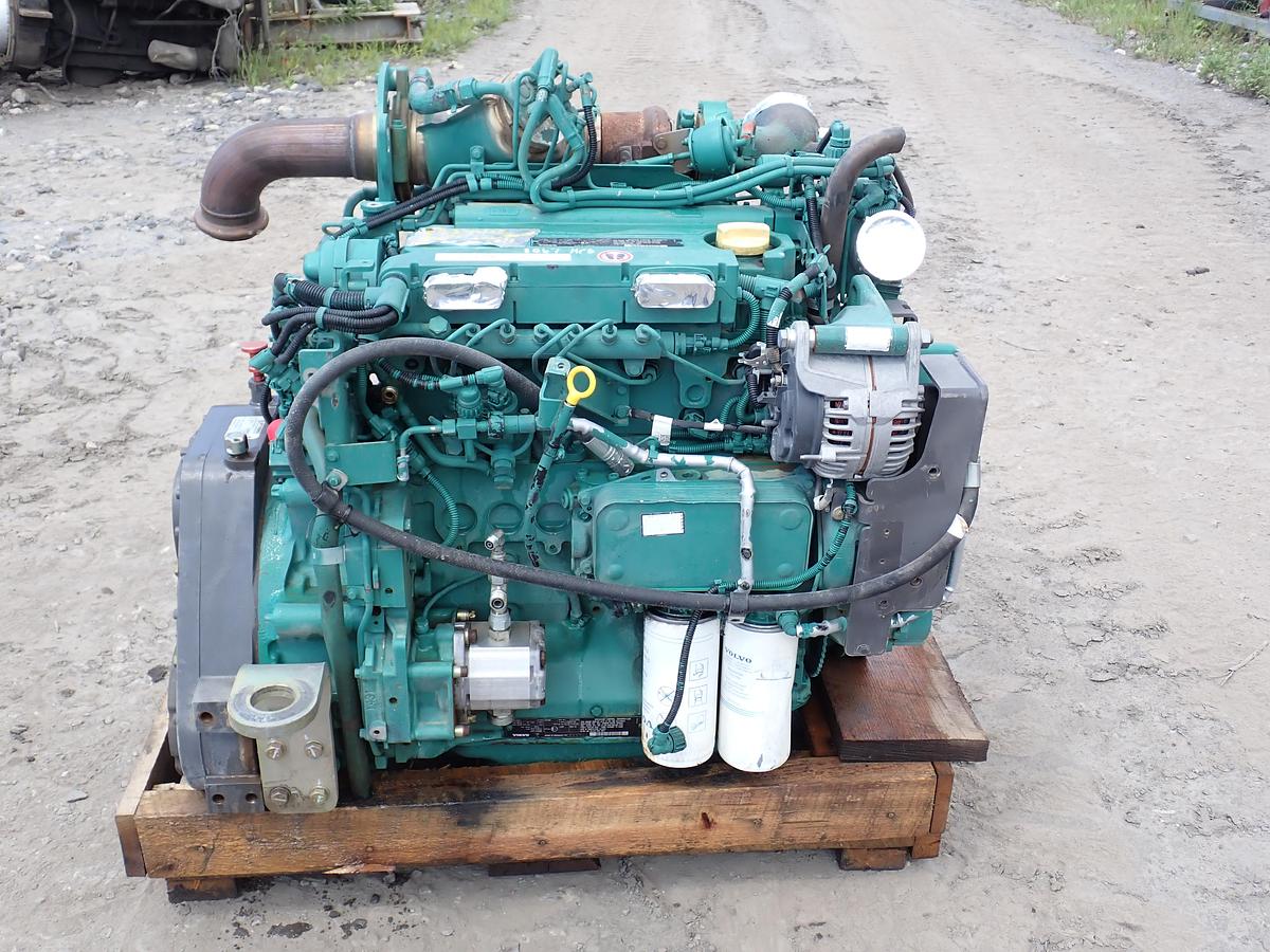 Used 2012 Volvo D4H Turbo Diesel Engine LOW HOURS