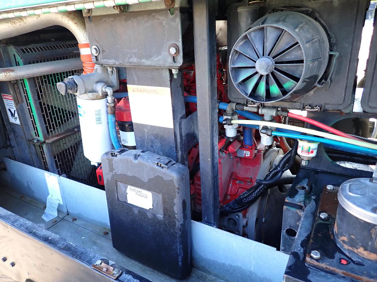 Used 2016 Sullivan Palatek D375PDCU 375 CFM Air Compressor