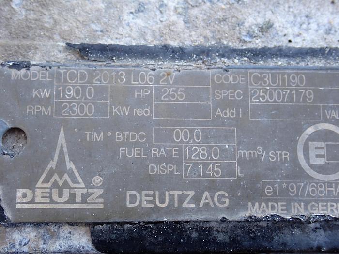 Used 2008 DEUTZ TCD2013 L06 2V