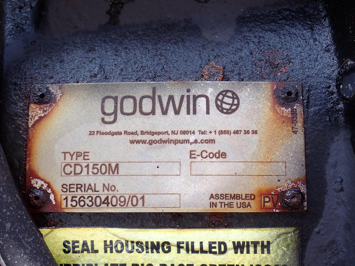 Used 2015 Godwin CD150M STAINLESS 6" Water Pump LOW HOURS!