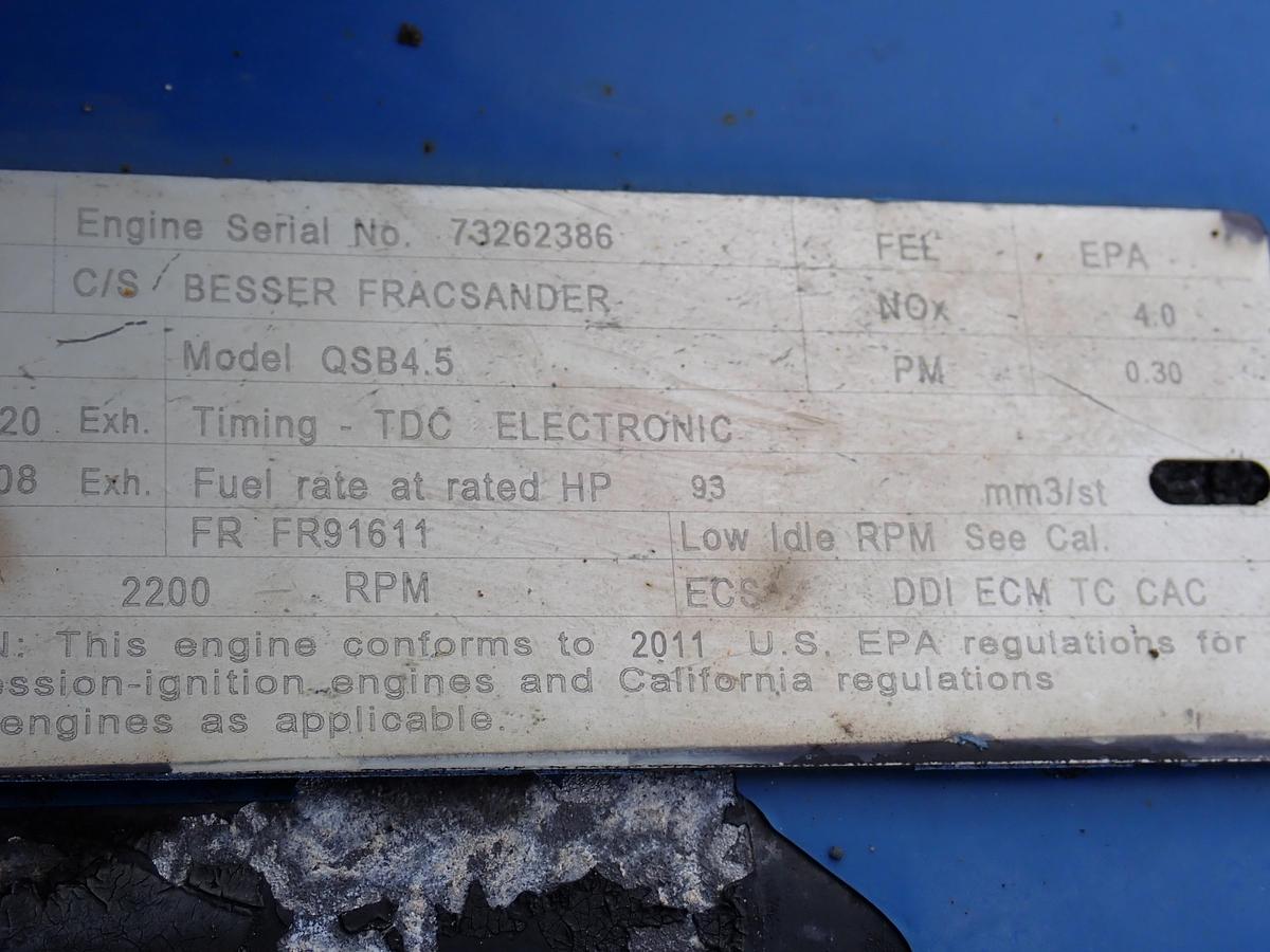 Used 2011 Cummins QSB 4.5 Diesel Engine CPL 8754