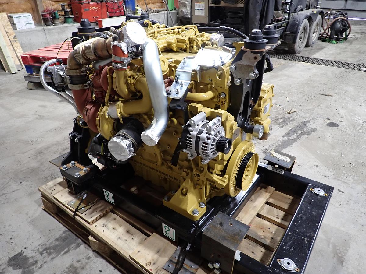 Used 2019 CAT C7.1 Turbo Diesel Engine 101 HOURS! AR # 533-2433