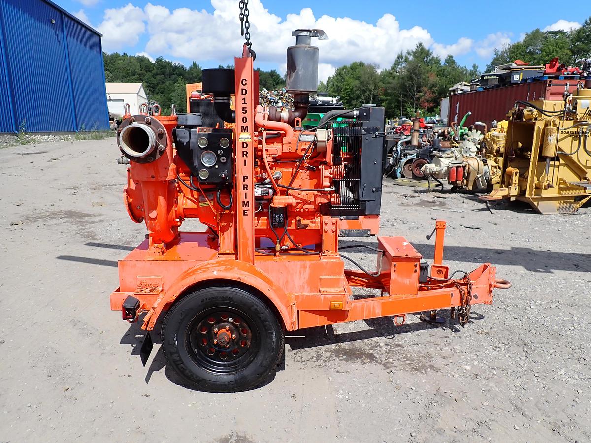 Used 2014 Godwin CD150M 6" Water Pump JOHN DEERE DIESEL