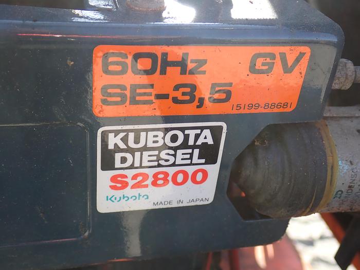 Used Kubota S2800 Diesel Engine Power Unit