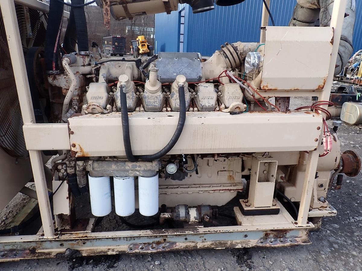 Used 2009 MTU 12V2000 Diesel Engine POWER UNIT!