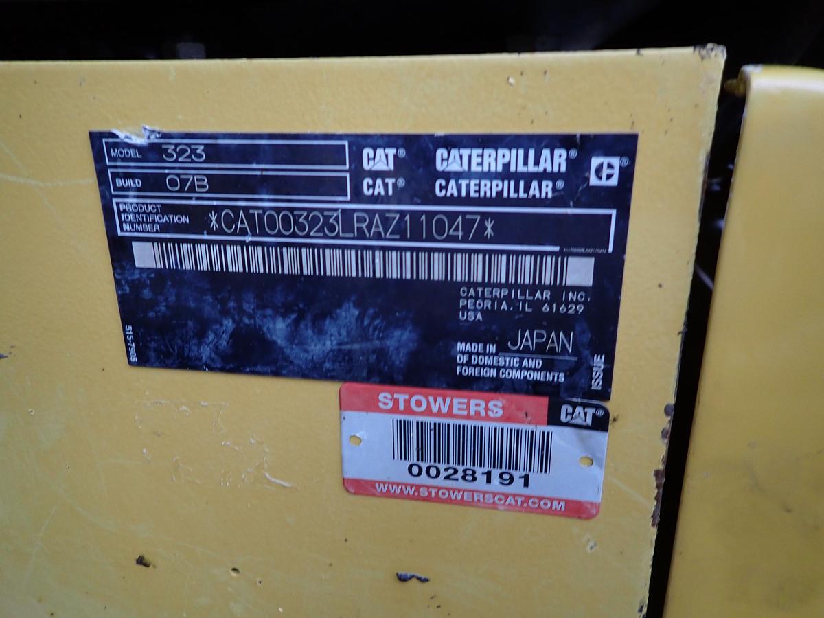 Used 2019 CAT 323 Hydraulic Excavator HYD THUMB! Q/C