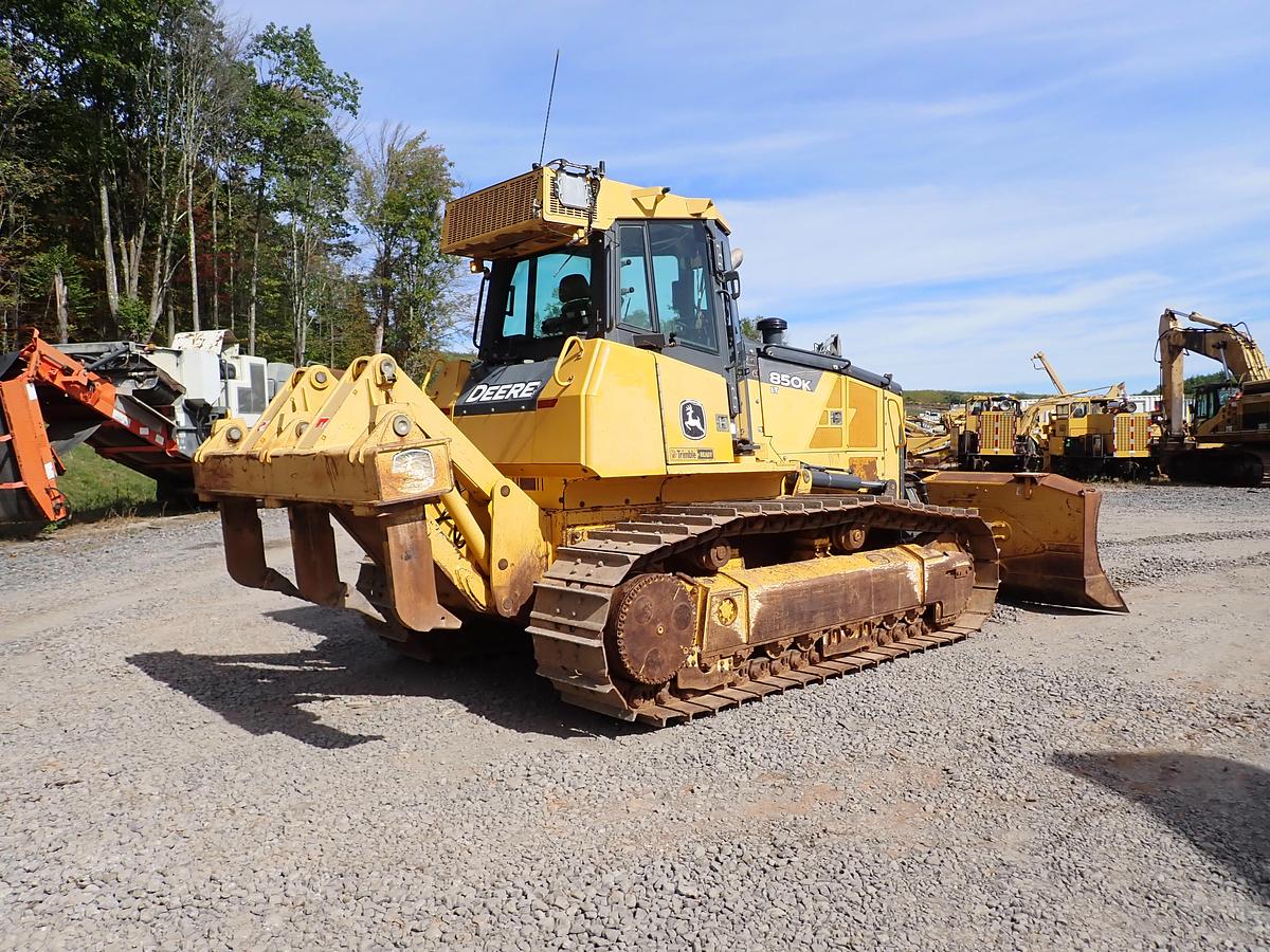 Used 2012 John Deere 850K LT Crawler Dozer REAR RIPPER