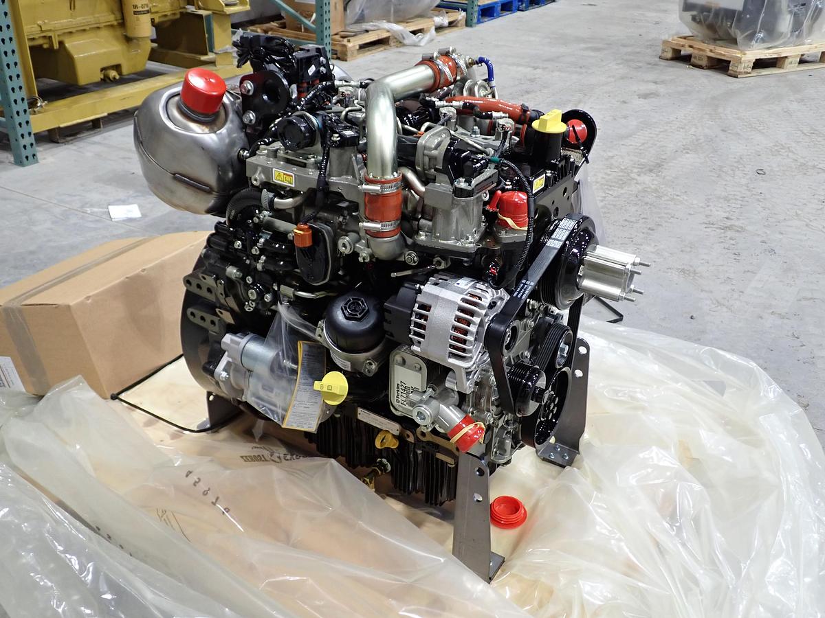 2020 Perkins 904J-E28T Diesel Engine FACTORY SURPLUS! CAT C2.8