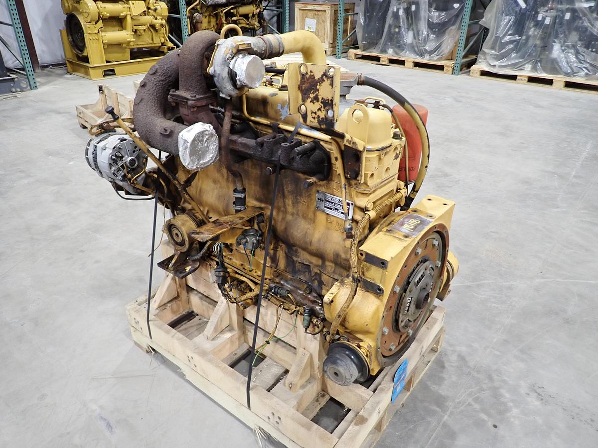 Used Komatsu S6D105-1 Diesel Engine SUPER CLEAN!