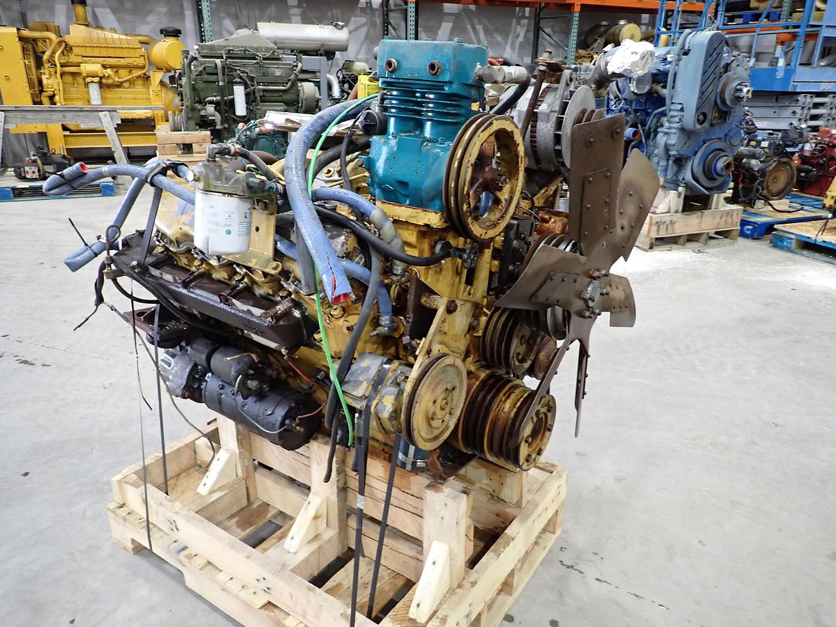 Used CAT 3208T Turbo Diesel Truck Engine 