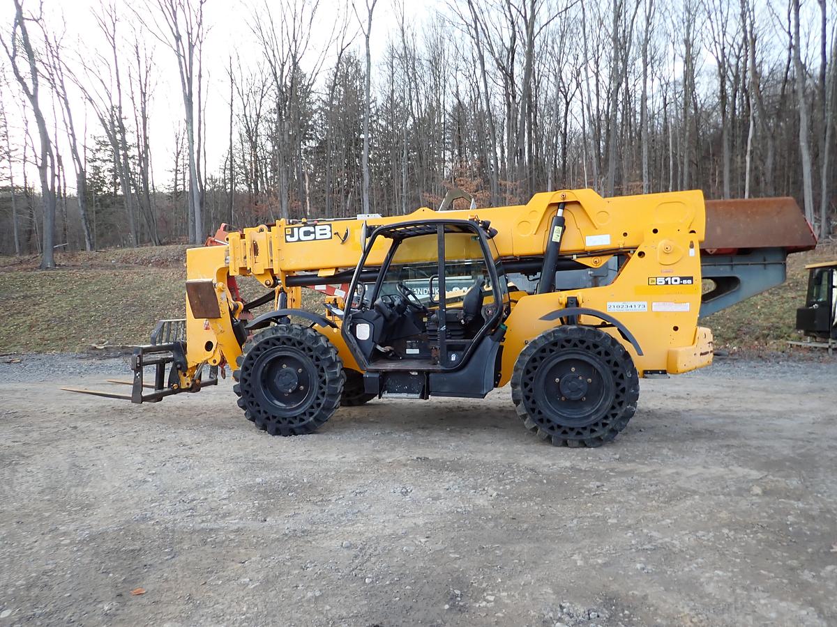 Used 2018 JCB 510-56 10K Telehandler 3500 HOURS