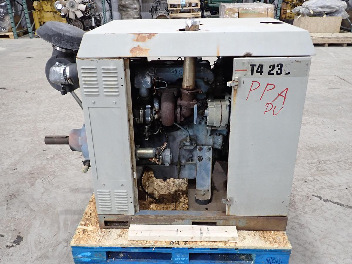 Used Perkins T4.236 Diesel Engine POWER UNIT w/ PTO CLUTCH