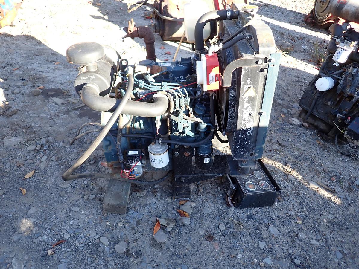 Used 2011 Kubota D1105 Diesel Engine POWER UNIT