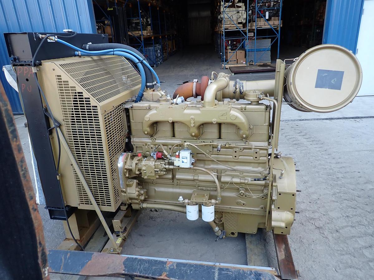 Used 1987 Cummins NT855-G Diesel Engine Power Unit 875 HOURS!