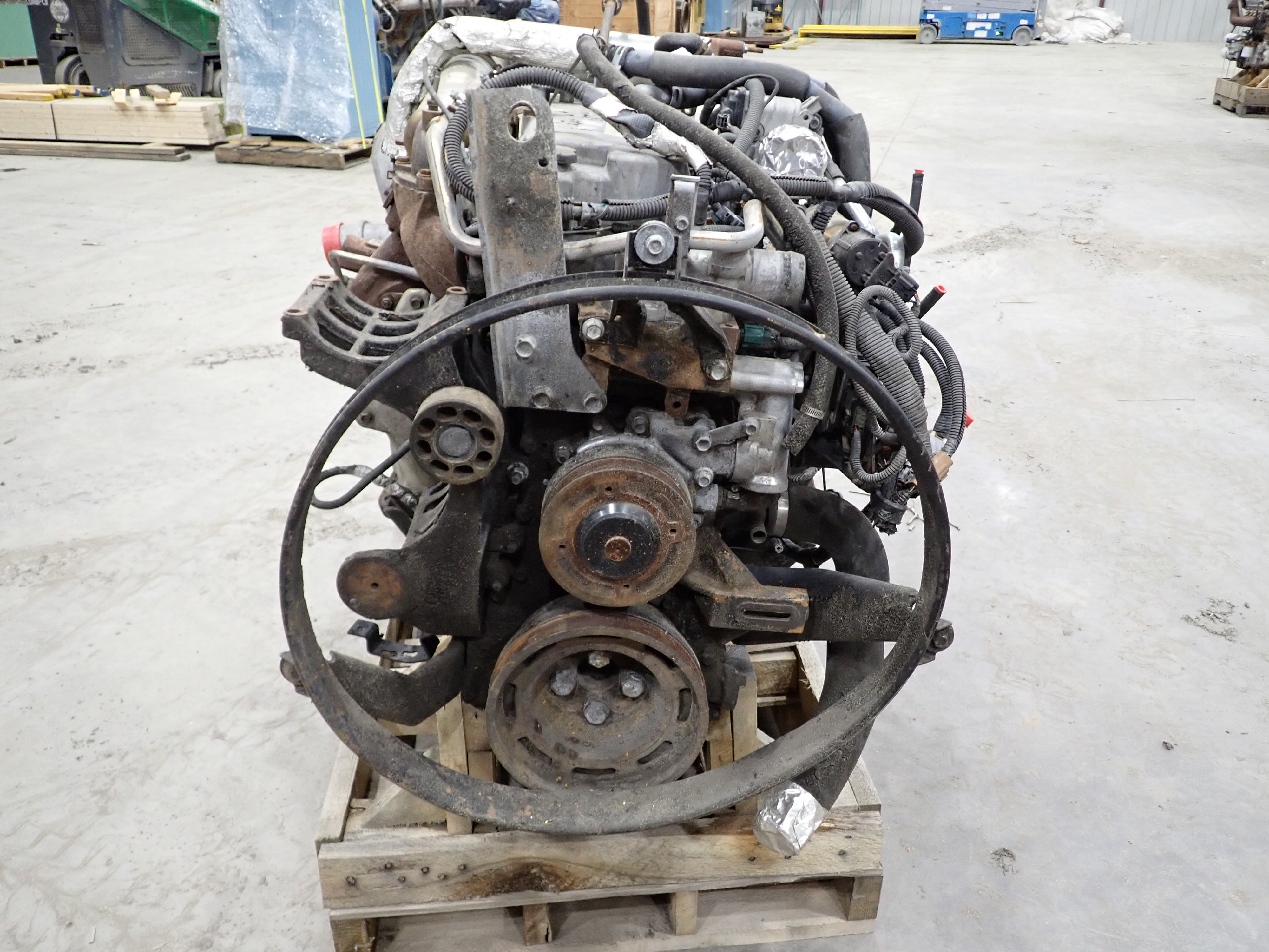 Used 2008 Isuzu 6HK1 Diesel Truck Engine