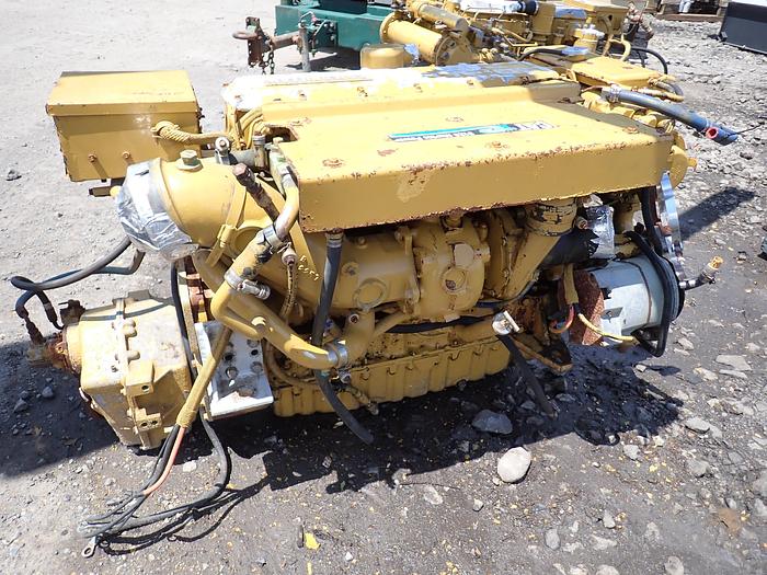 Used 2003 CAT 3126 Marine Engine 350 HP w/ Gear MECHANICAL 179-0782