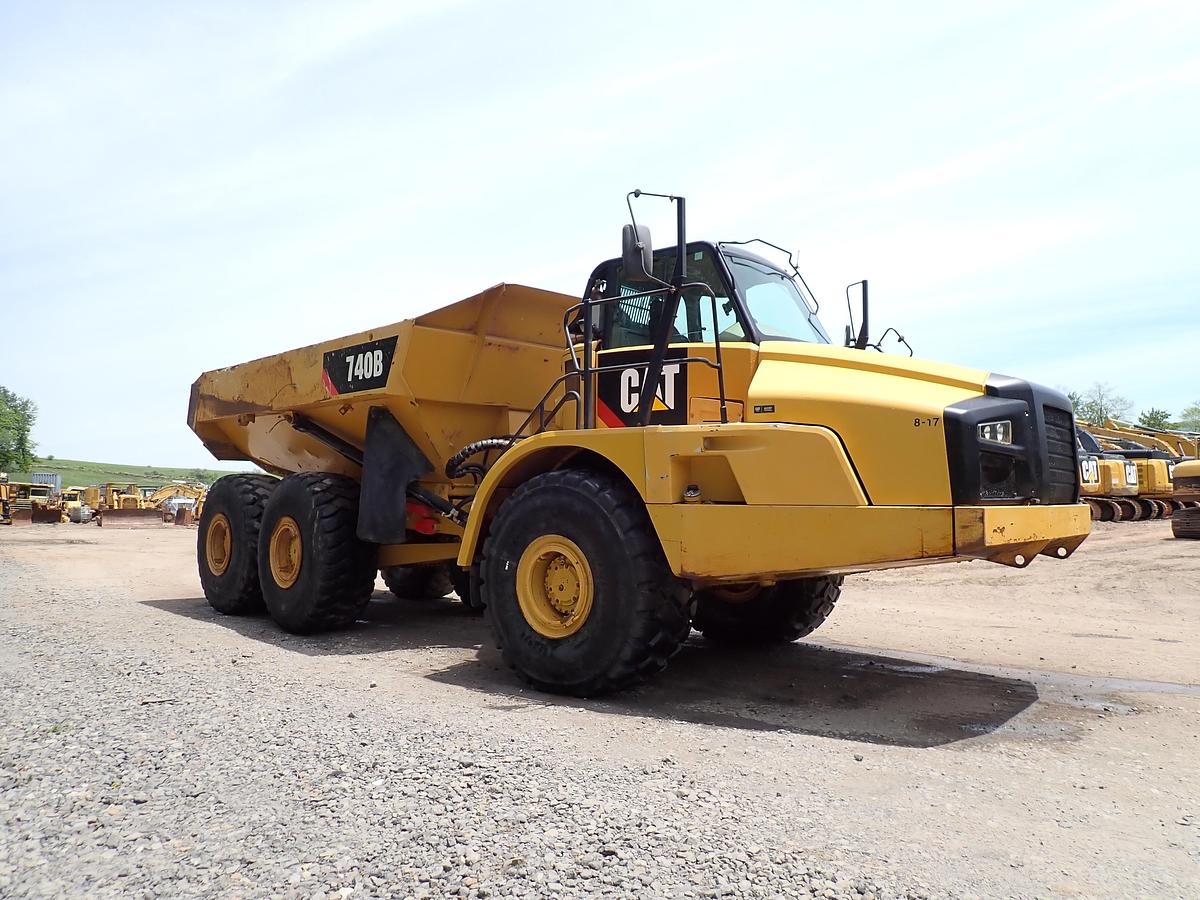 Used 2015 CAT 740B Articulated Haul Truck