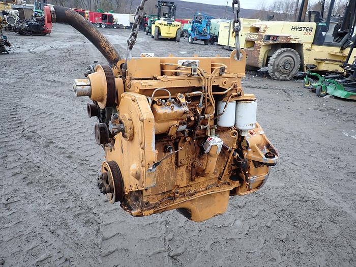 Used Case 4-390 Diesel Engine Cummins 4B 580SE Backhoe