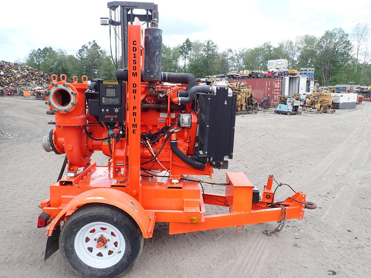 Used 2017 Godwin CD150M 6" Water Pump