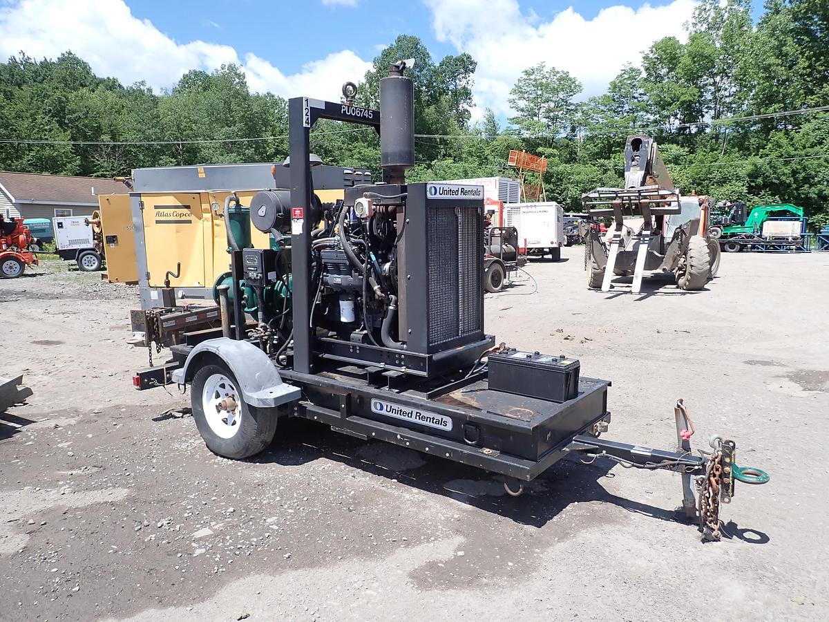Used 2012 Cornell 4HC-EM18DB 8x4 High Pressure Water Pump