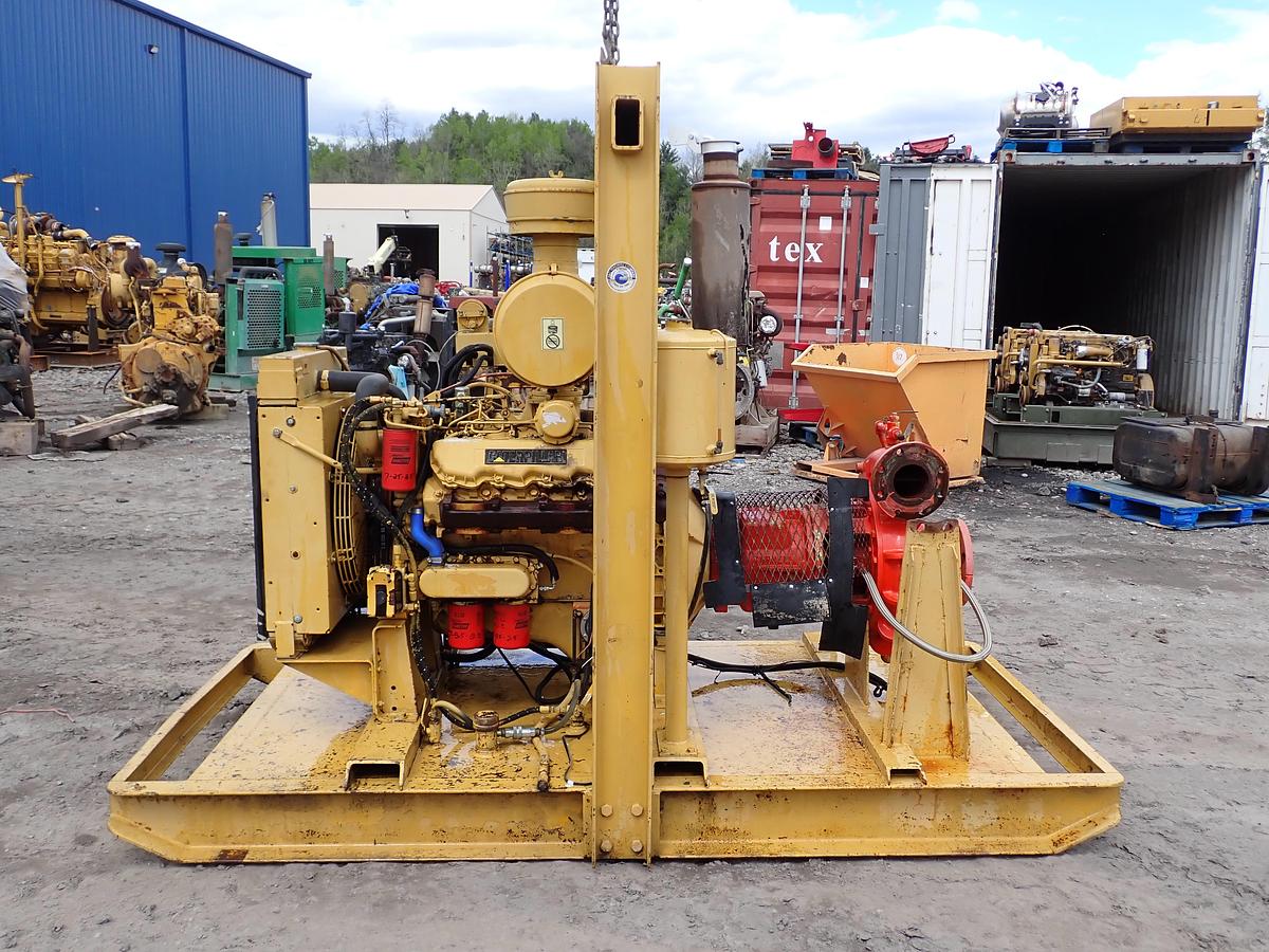 Used Cornell 4HH 6x4 High Pressure Water Pump CAT DIESEL