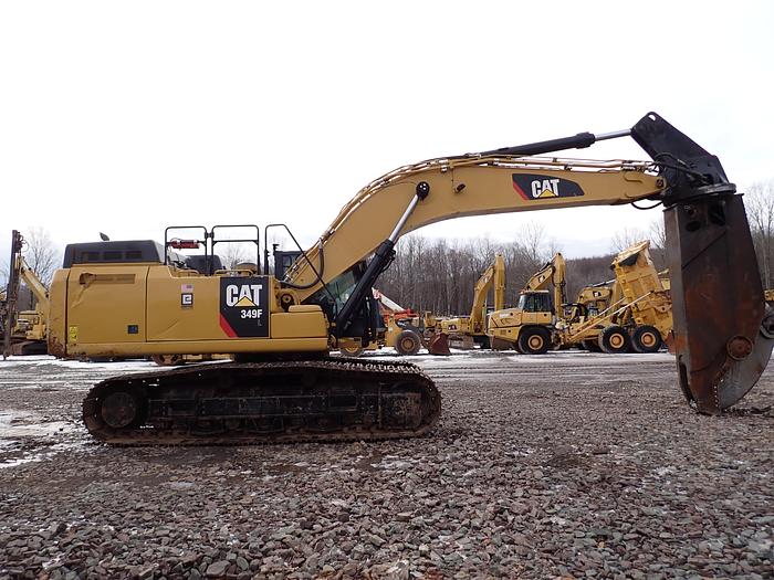 Used 2020 CAT 349FL Hydraulic Excavator w/ CAT S3090 Rotating Shear