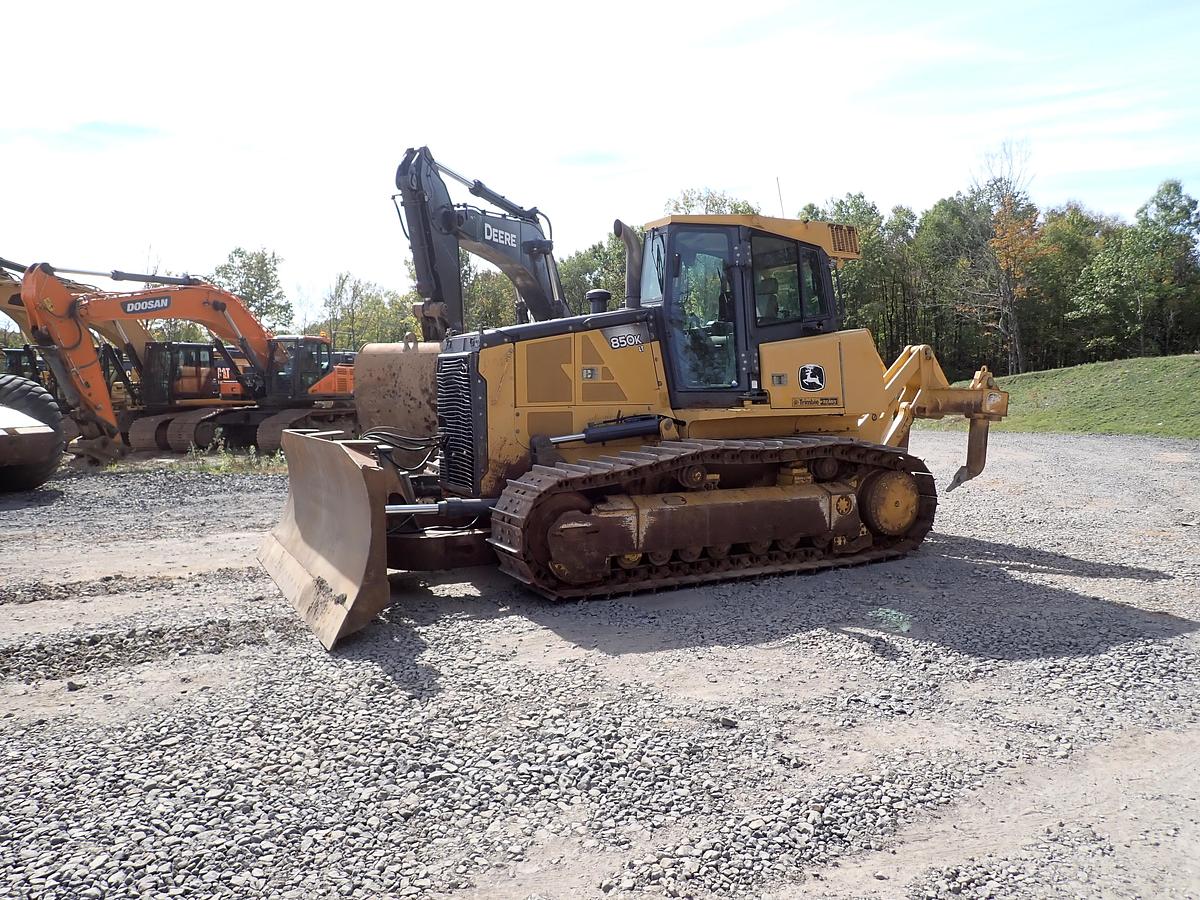Used 2012 John Deere 850K LT Crawler Dozer REAR RIPPER