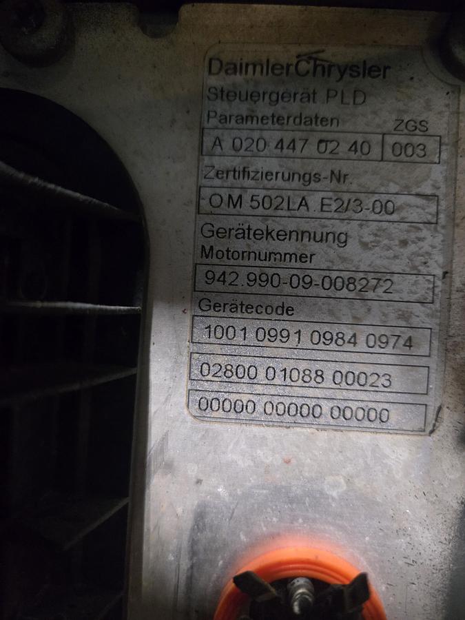 Used Mercedes OM502LA Diesel Engine