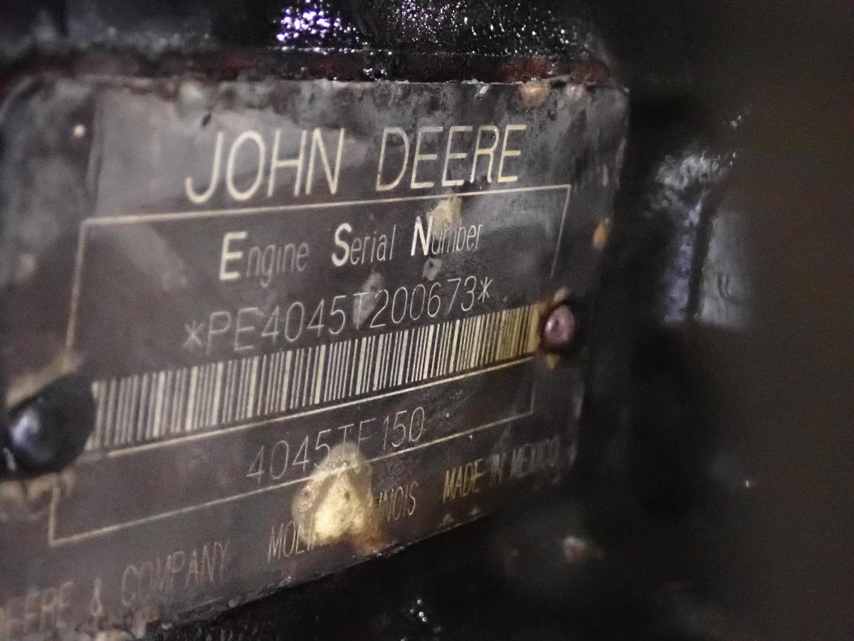 Used 2002 John Deere 4045TF150 Turbo Diesel Engine