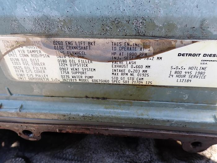 Used 1992 Detroit Diesel 12.7 Series 60 DDEC 2
