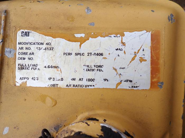 Used 2000 CAT 3406C Diesel Engine A/R 134-4137 375L Excavator