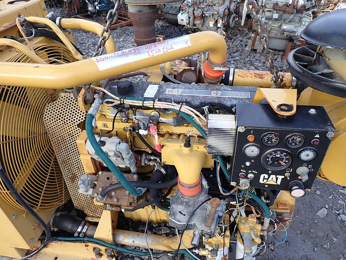 Used 2007 CAT C7 Industrial Diesel Power Unit 225 HP LOW HOURS!