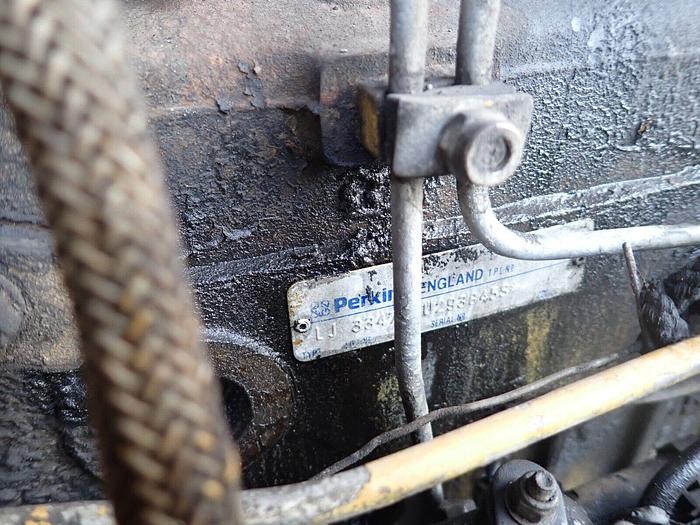 Used Perkins T4.236 Turbo Diesel Engine RUNS MINT! VIDEO! LJ33474 4-236T