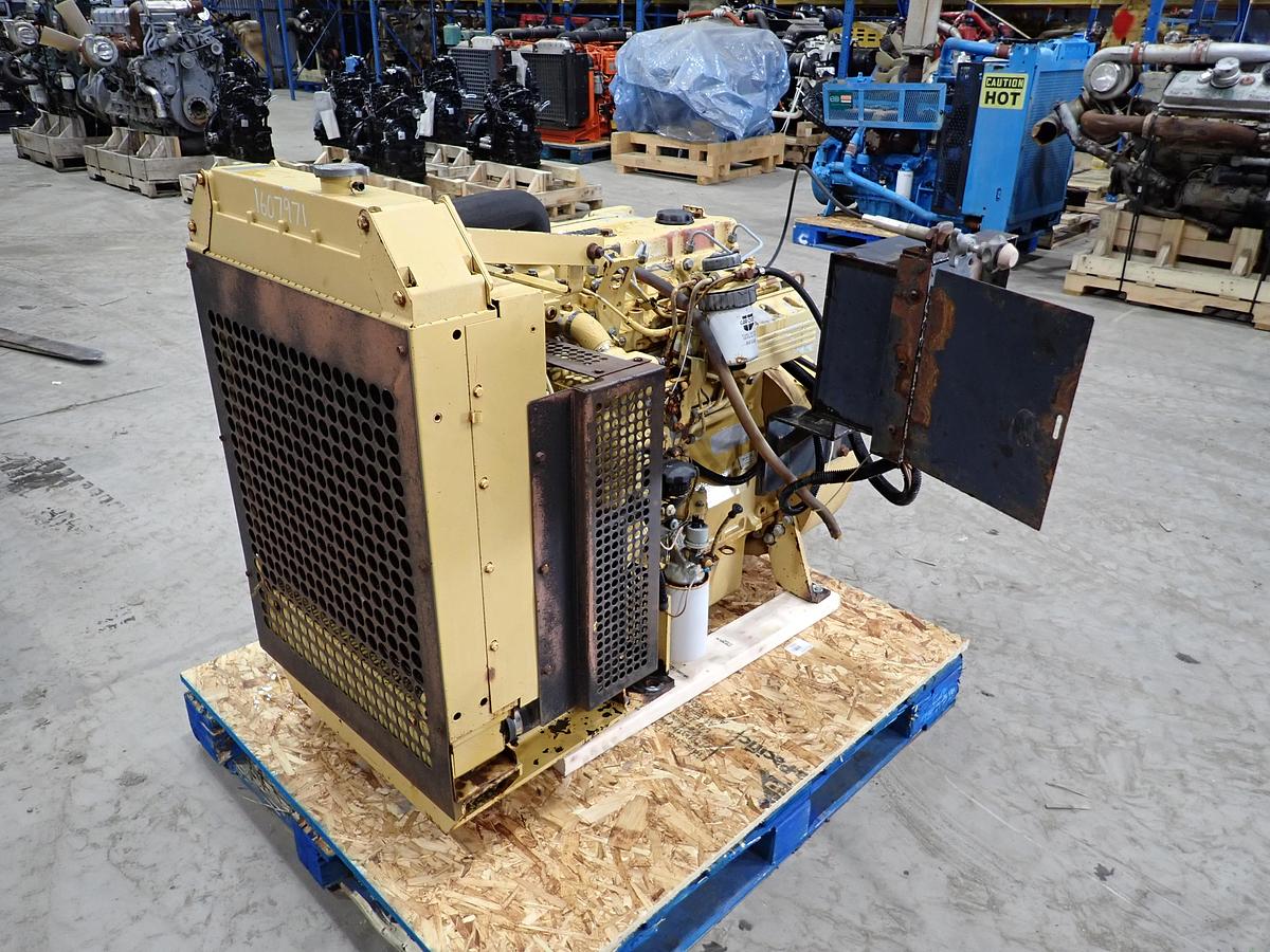 Used CAT 3054 Turbo Diesel Engine POWER UNIT 108 HP! 