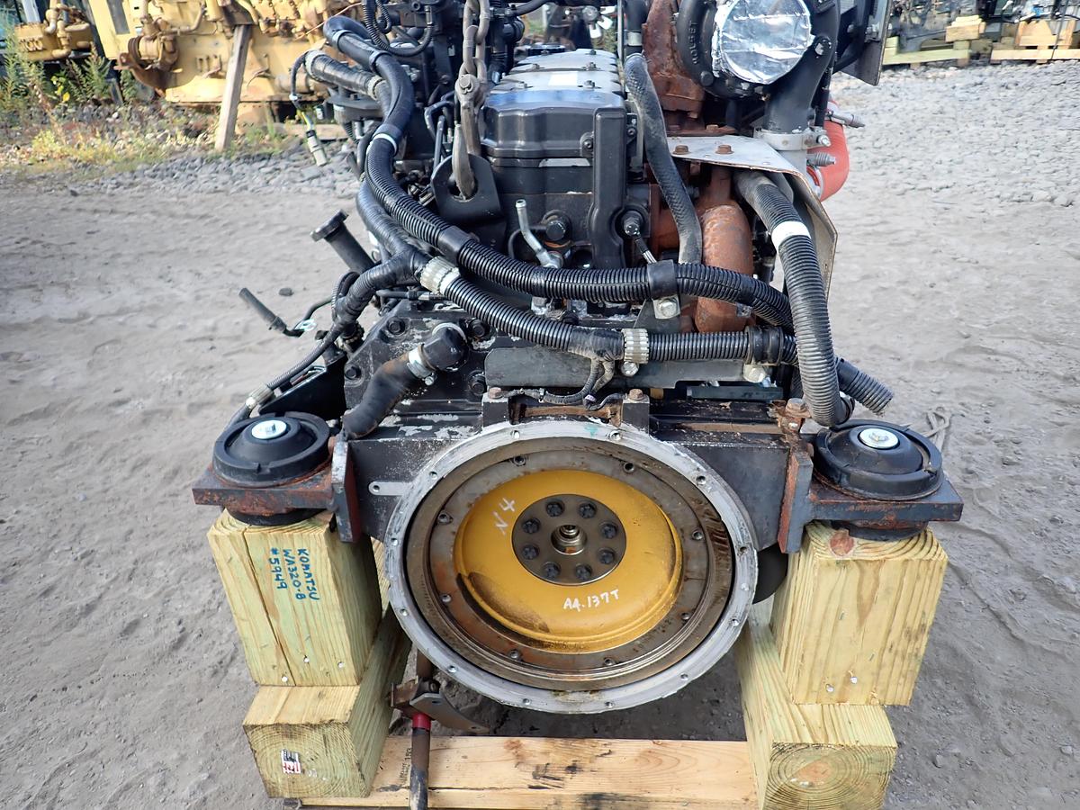 Used 2016 Komatsu SAA6D107E-3 Diesel Engine PC210LC-11 EXCAVATOR