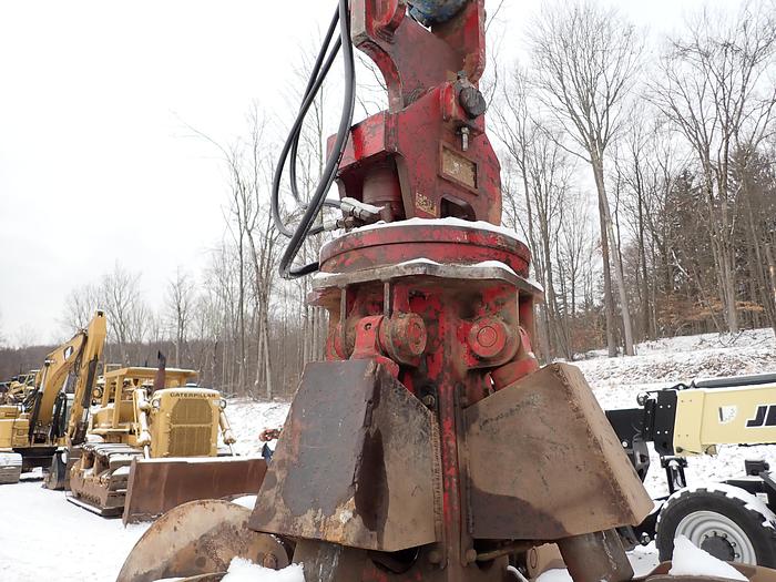 Used 2019 Fuchs MHL340 Material Handler w/ Anvil Rotating Grapple