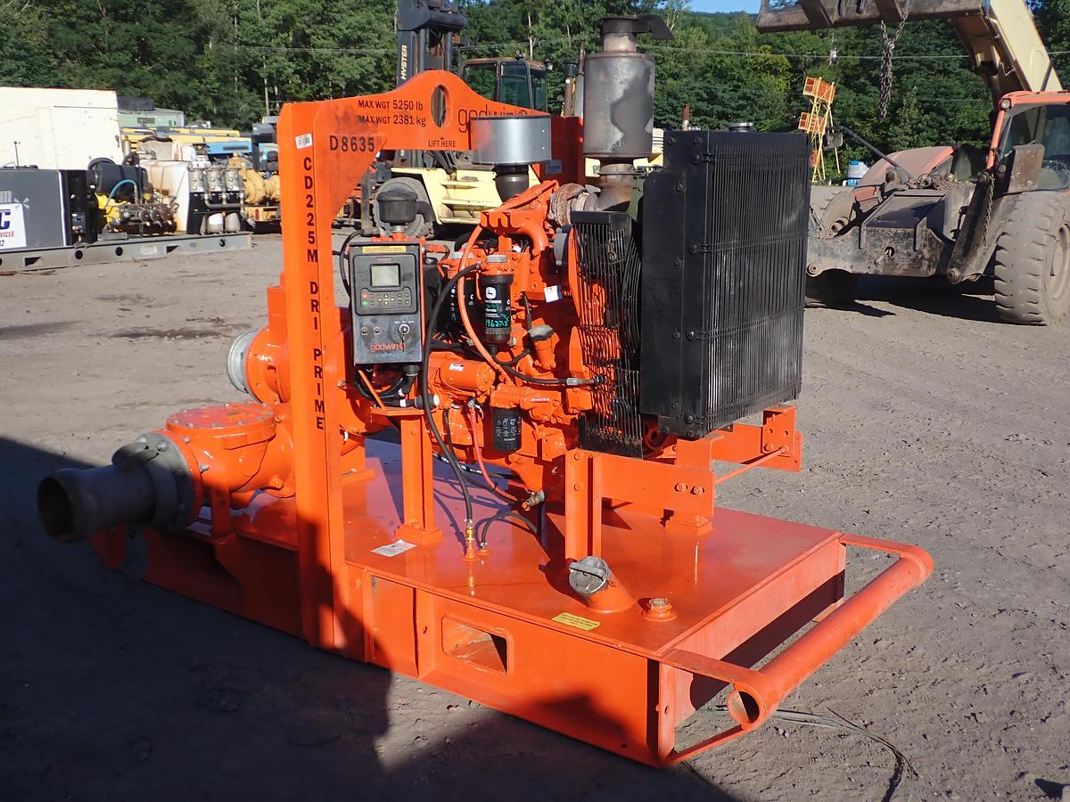 Used 2015 Godwin CD225M 8" Water Pump