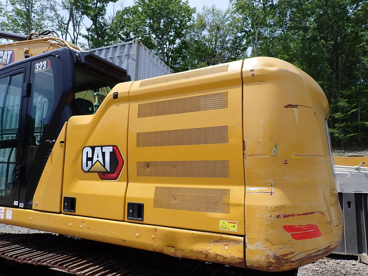 Used 2022 CAT 323 Excavator HYDRAULIC THUMB! 